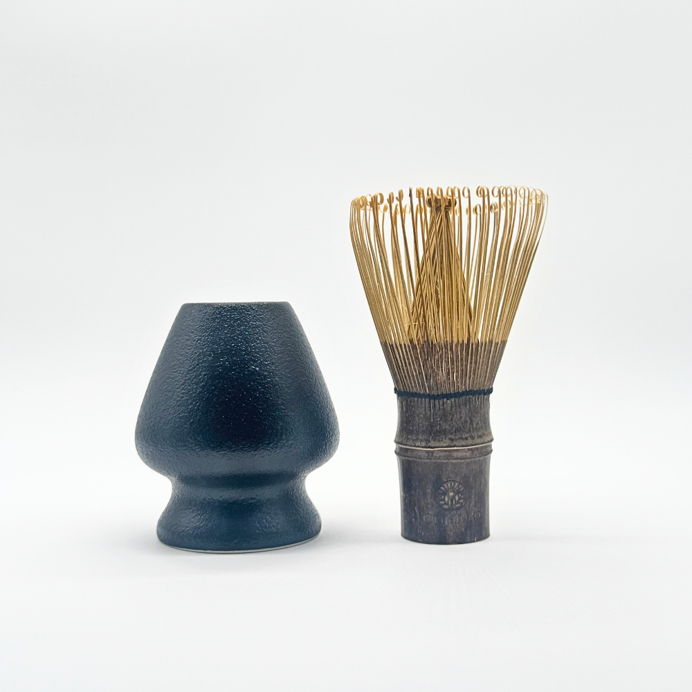 Black Matcha Bamboo Whisk Holder