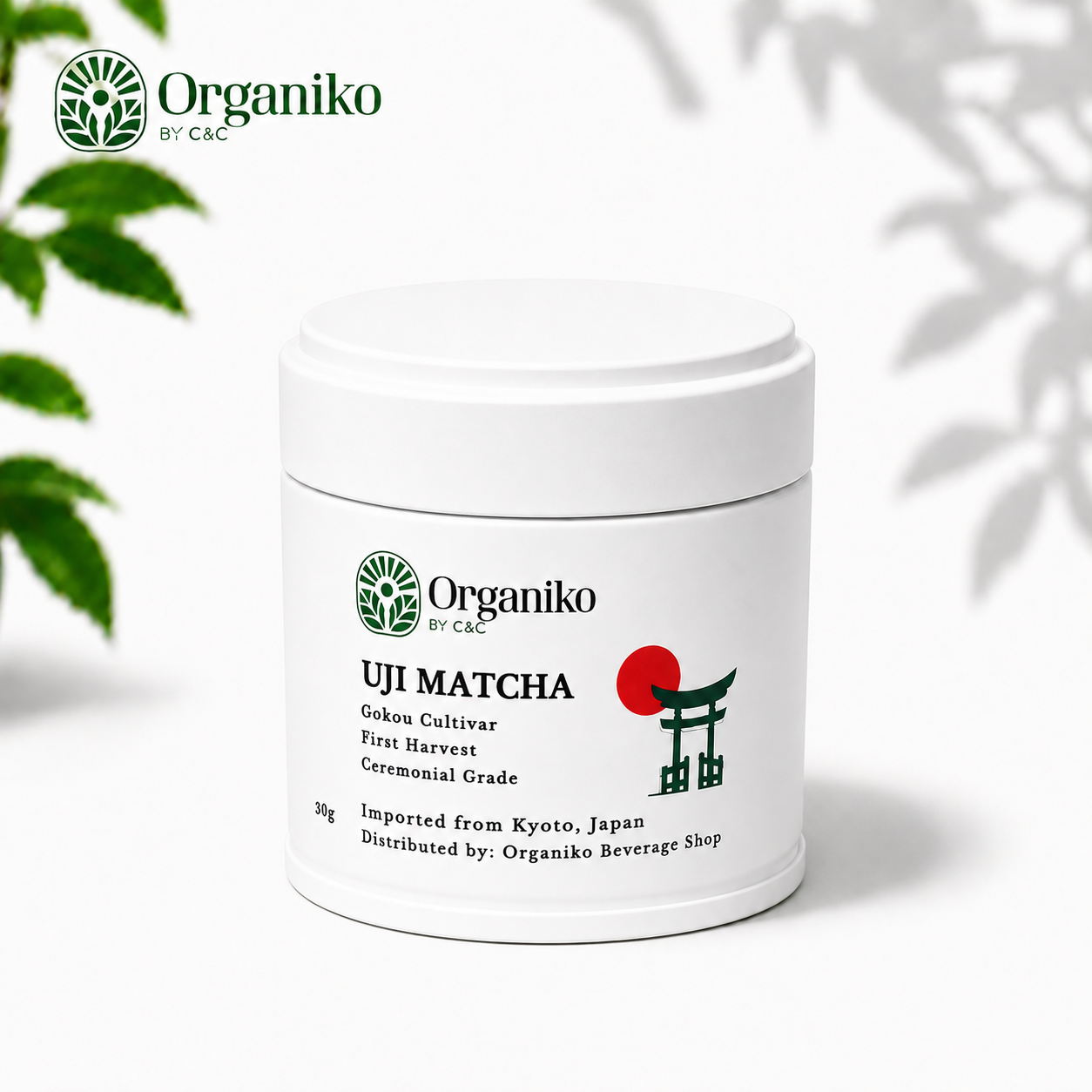 Take Uji Matcha Green Tea 30 grams Gokou Cultivar First Harvest