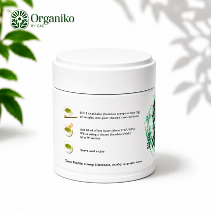 Tori Uji Matcha Green Tea 30 grams Samidori Cultivar Third Harvest
