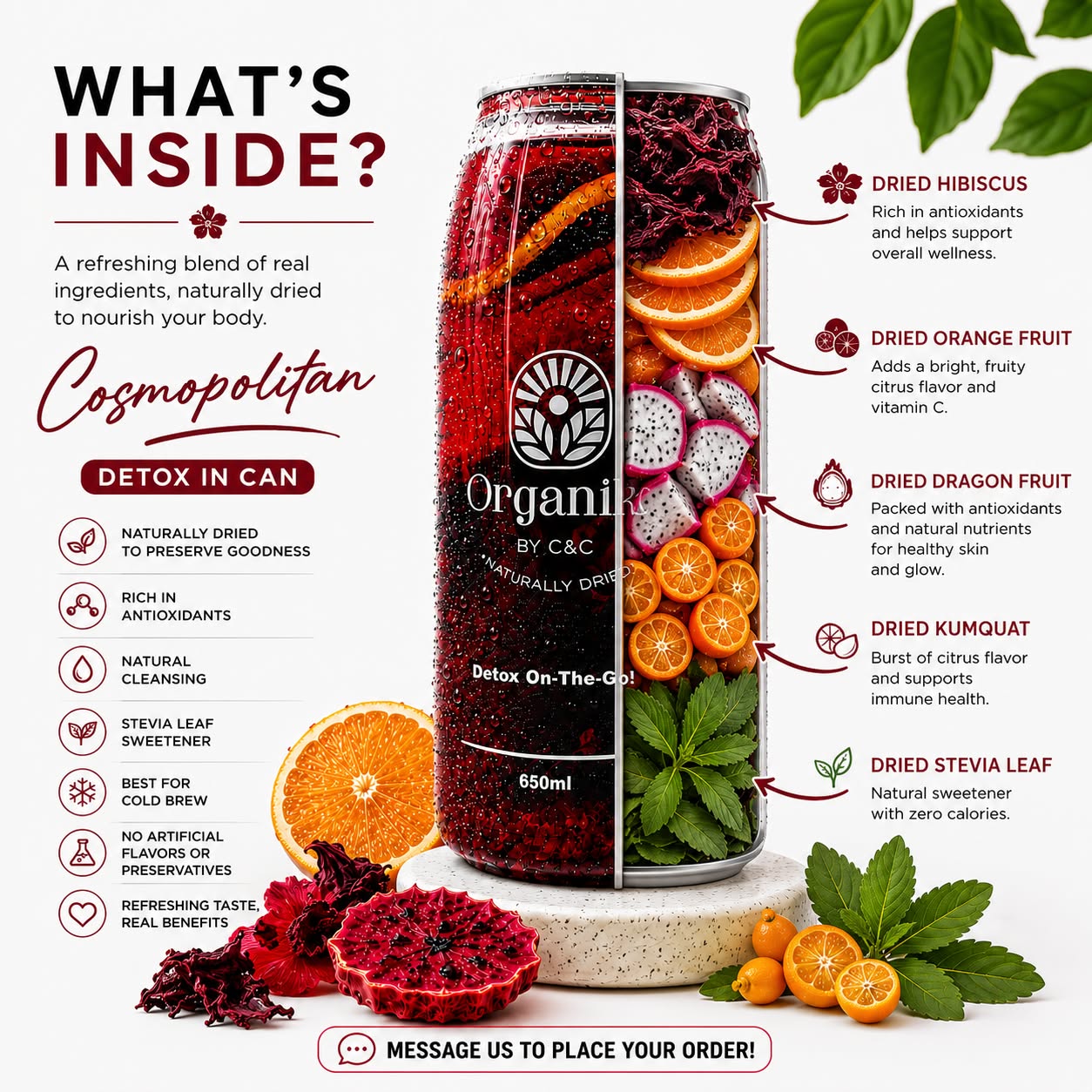 Cosmopolitan Detox in Can Cold Brew 650ml