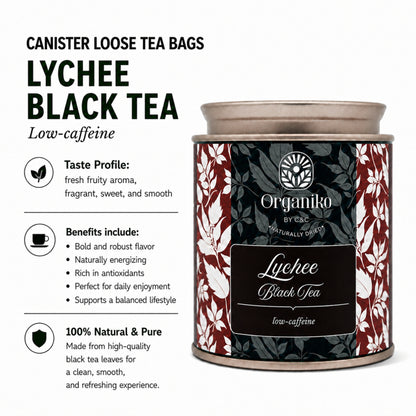 Organic Loose 15 Tea Bags on-the-go Net. Weight Per Piece 2grams