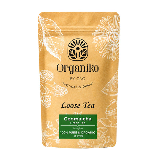 Genmaicha Green Tea 50 grams Loose Tea