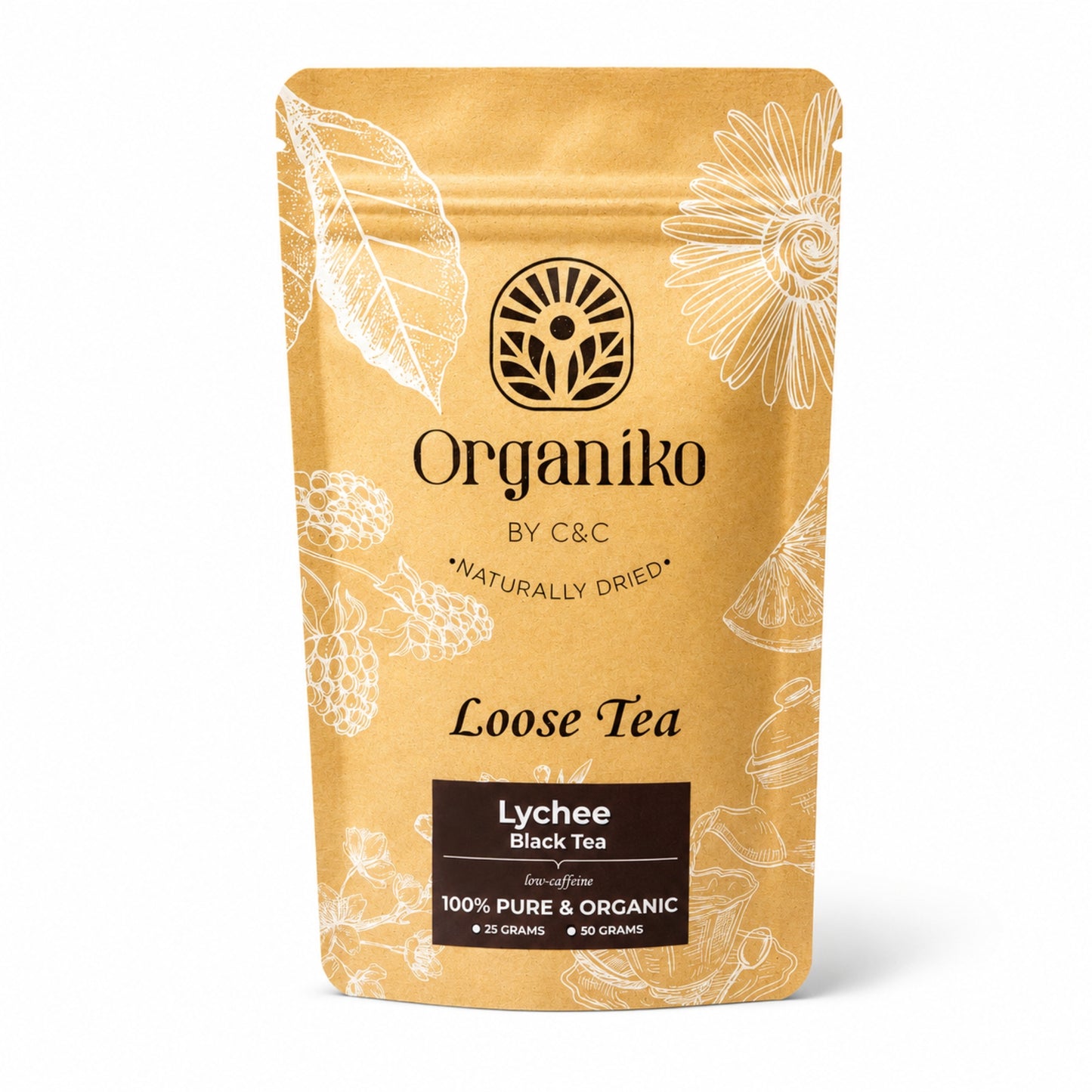 Lychee Black Tea 50 grams Loose Tea