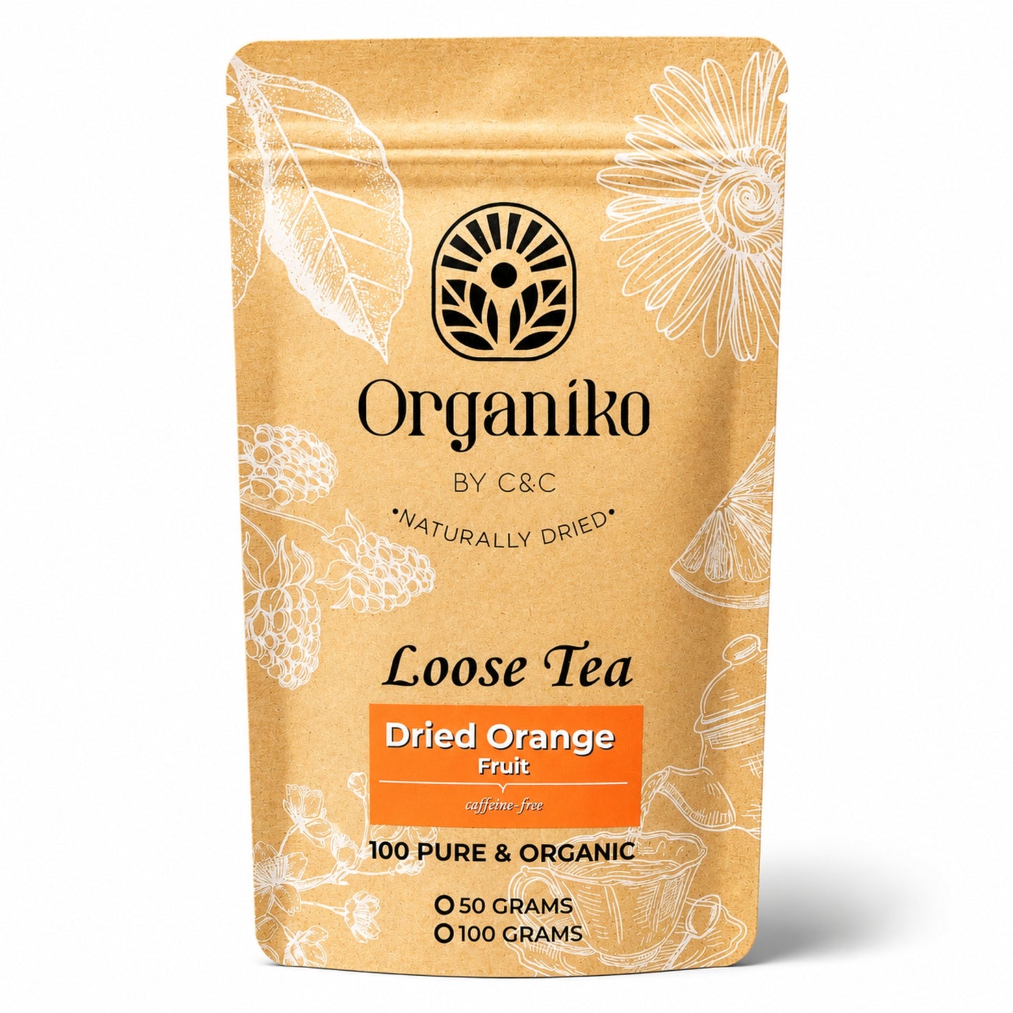 Dried Orange Fruit 50 grams