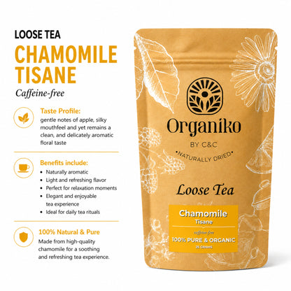 Chamomile Flower Tea 50 grams Loose Tea