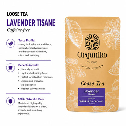 Lavender Flower Tea 50 grams Loose Tea