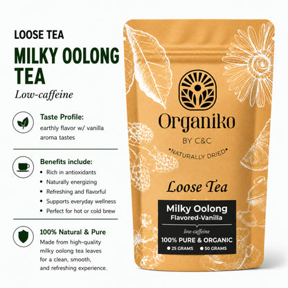 Milky Oolong 50 grams Loose Tea