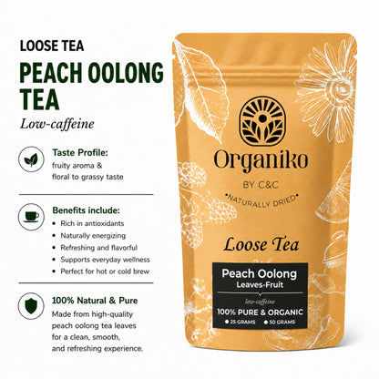 Peach Oolong 50 grams Loose Tea