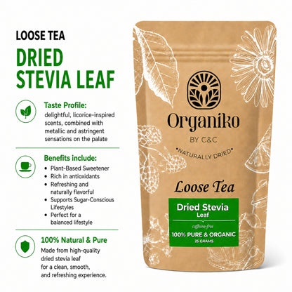 Dried Stevia Leaf 25 grams