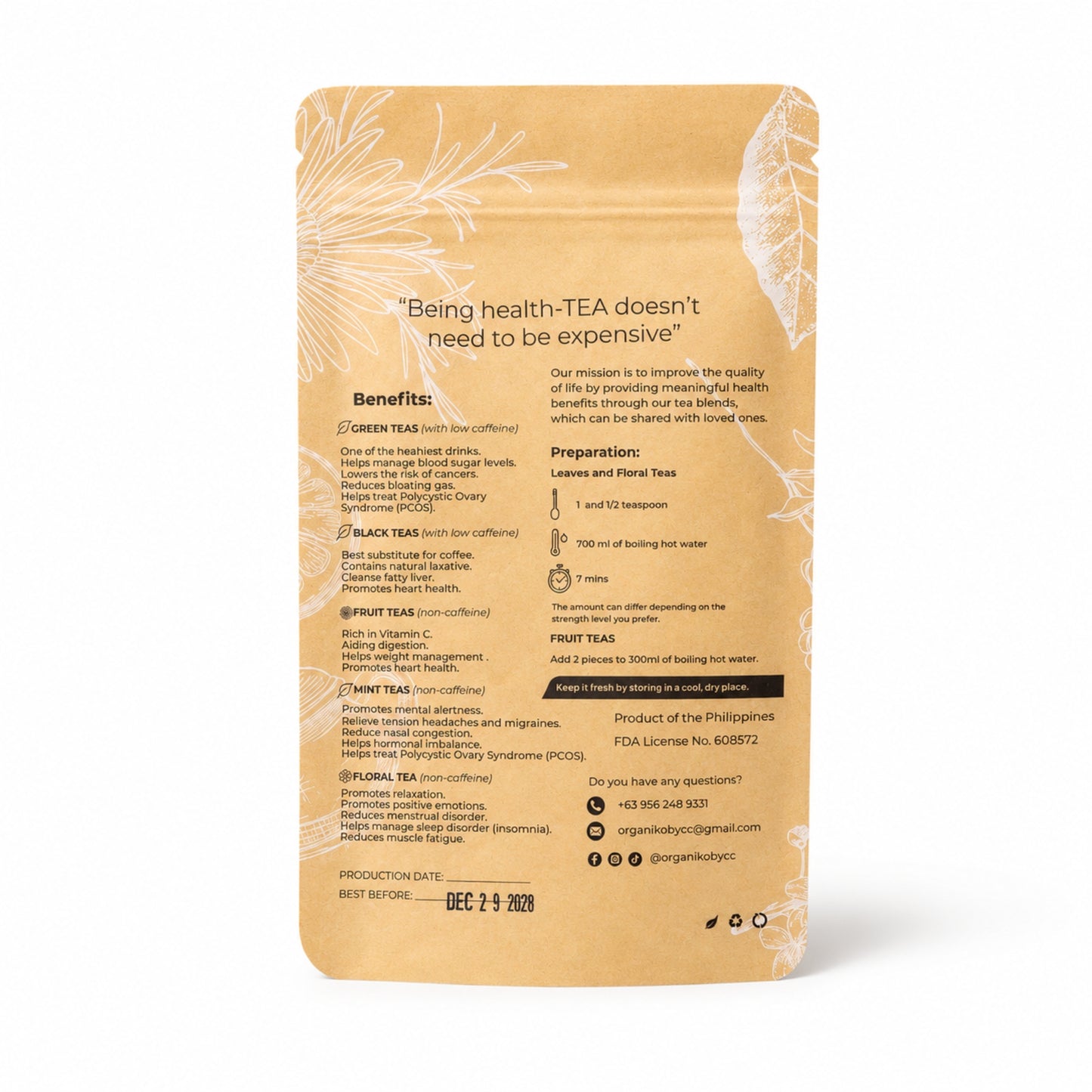 Dried Stevia Leaf 25 grams