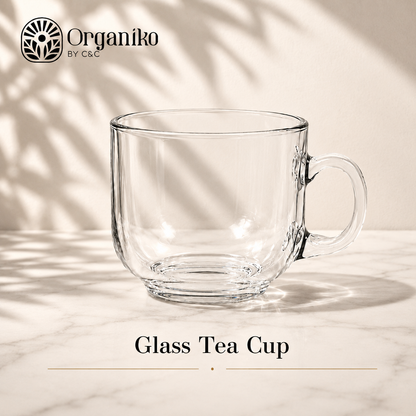 Cup and Saucer Glassware Set 180ml