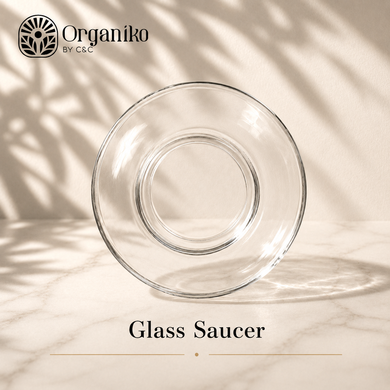 Cup and Saucer Glassware Set 180ml
