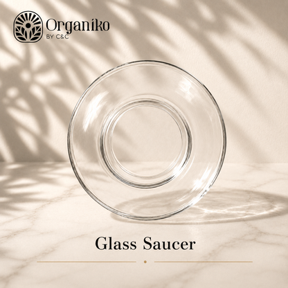 Cup and Saucer Glassware Set 180ml