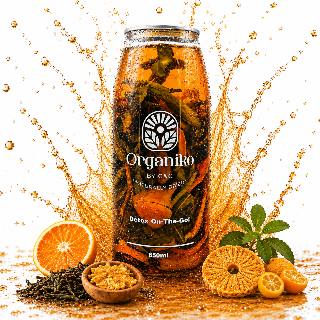 Tropical Peach Detox in Can Cold Brew 650ml