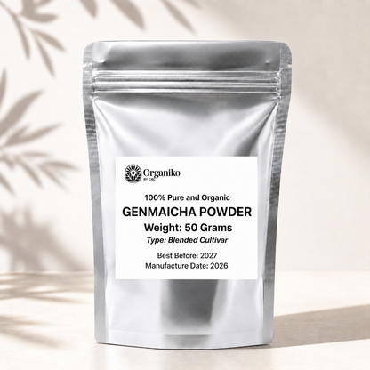 Genmaicha Powder 50 grams Yabukita & Yutakamidori Blended Cultivar Second Harvest