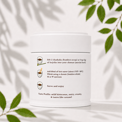 Kukicha Hojicha Roasted Green Tea 30 grams Dark Roast