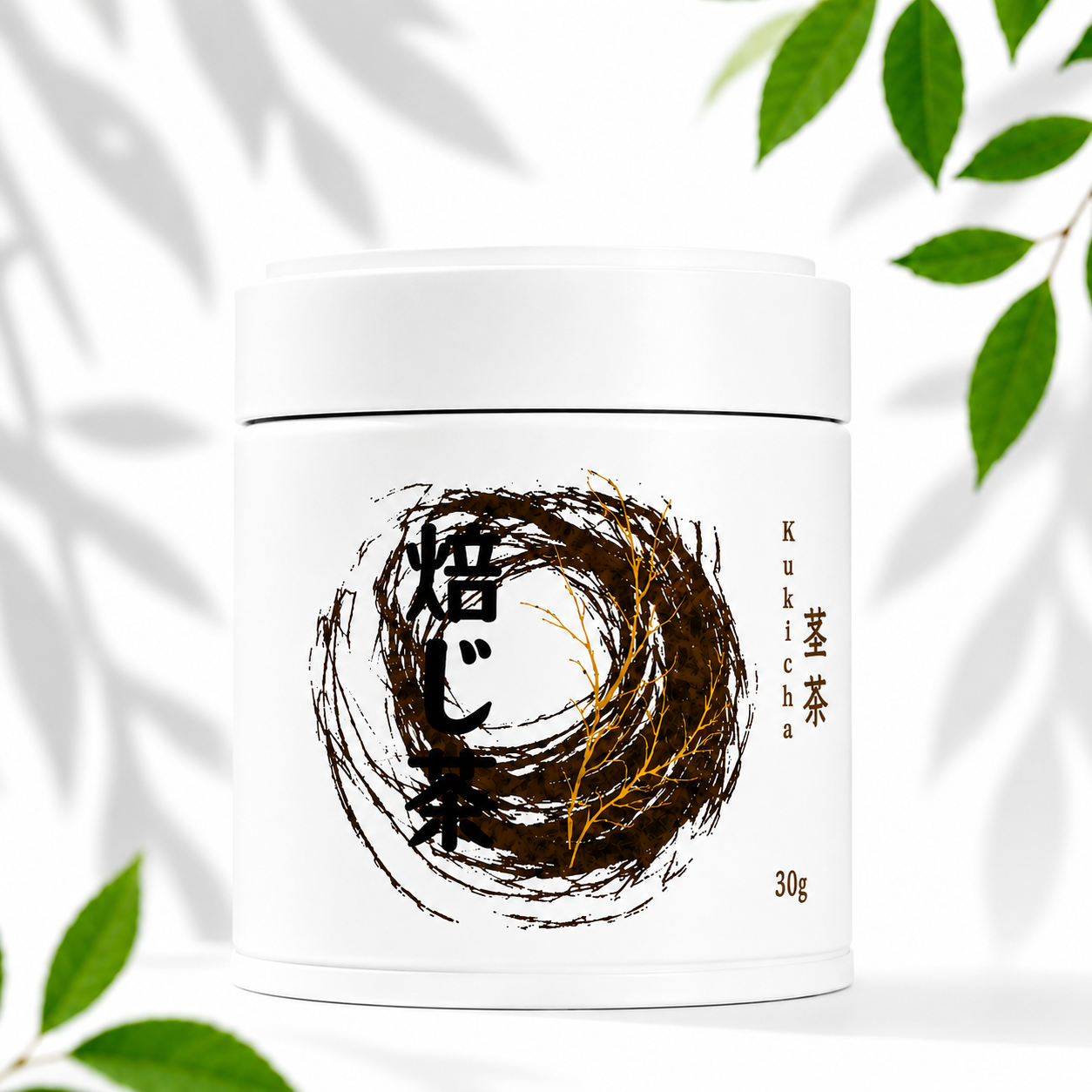 Kukicha Hojicha Roasted Green Tea 30 grams Dark Roast