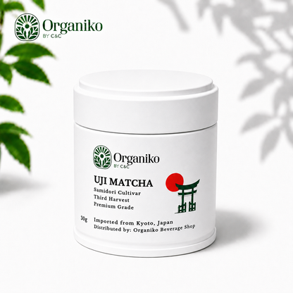 Tori Uji Matcha Green Tea 30 grams Samidori Cultivar Third Harvest