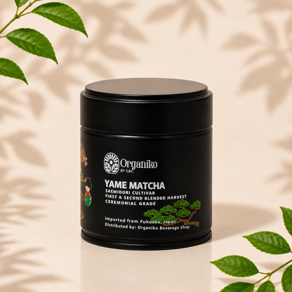 Yugen Yame Matcha First & Second Blended Harvest Saemidori Cultivar