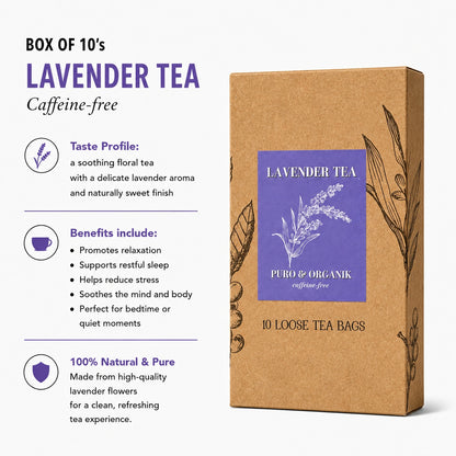 Box of 10 Premium Loose Tea Bags