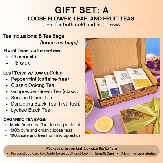 Gift Set A, B, C, D, E Tea Set Special for Every Occasion
