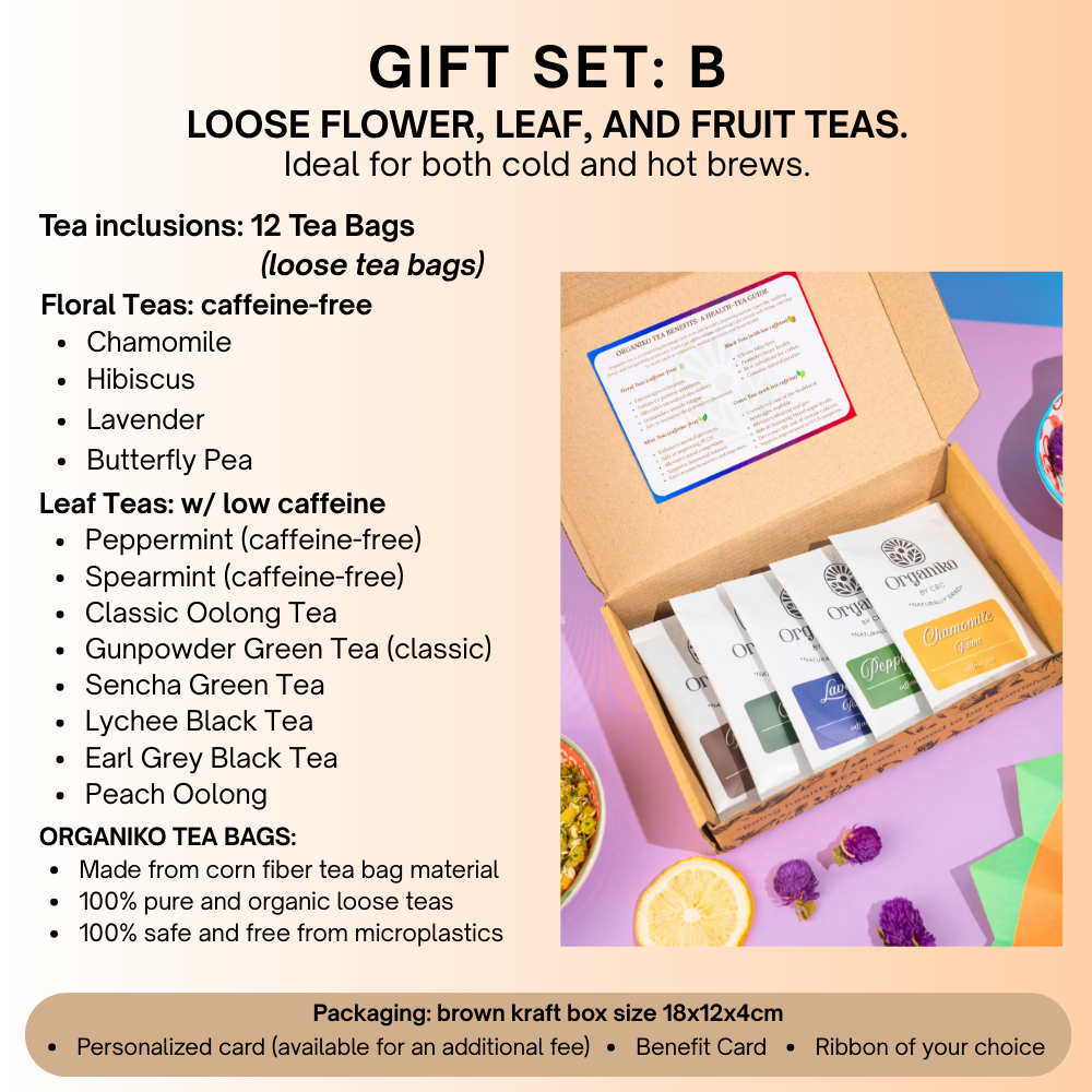 Gift Set A, B, C, D, E Tea Set Special for Every Occasion