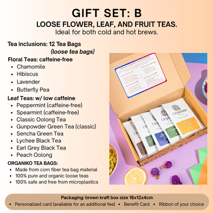 Gift Set A, B, C, D, E Tea Set Special for Every Occasion