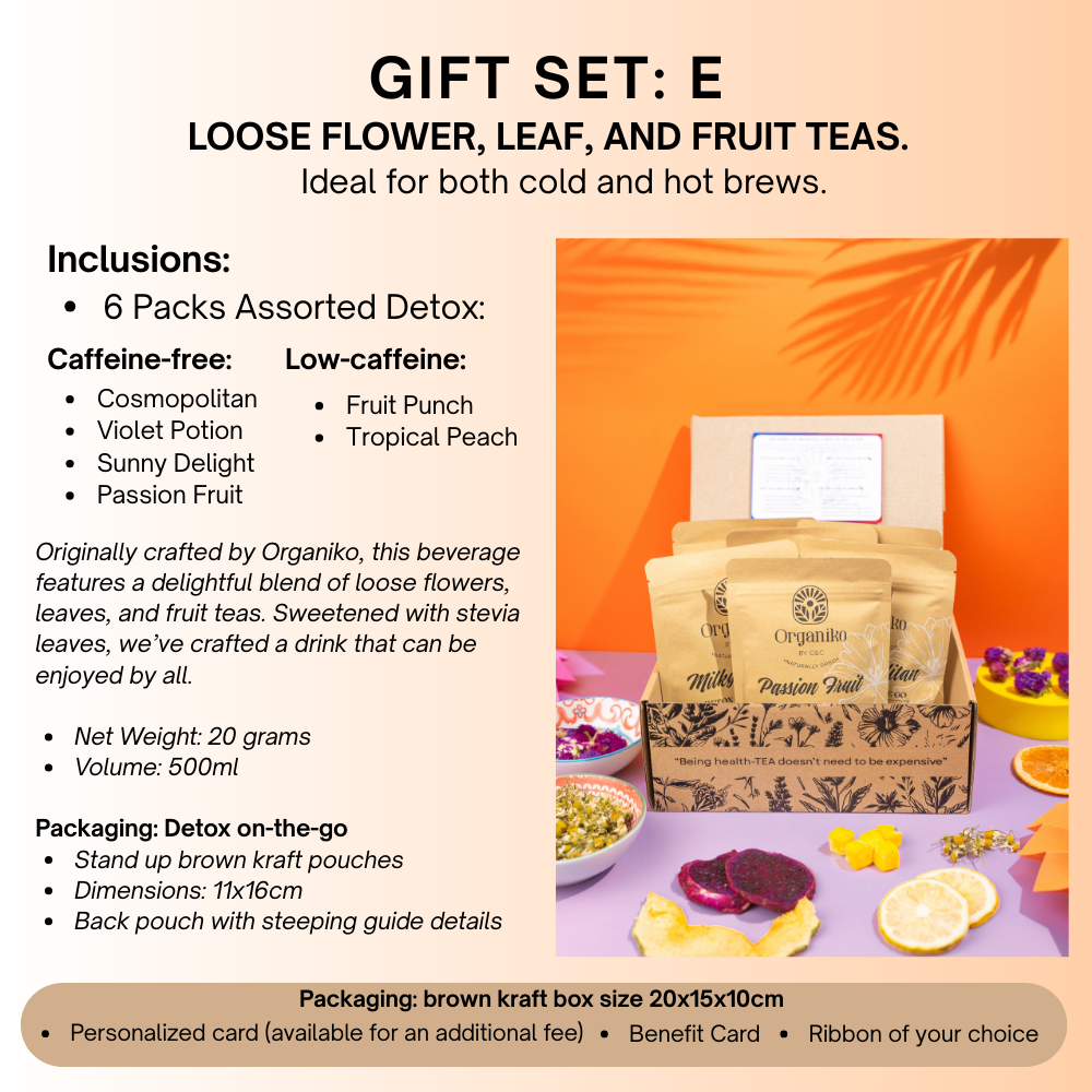 Gift Set A, B, C, D, E Tea Set Special for Every Occasion