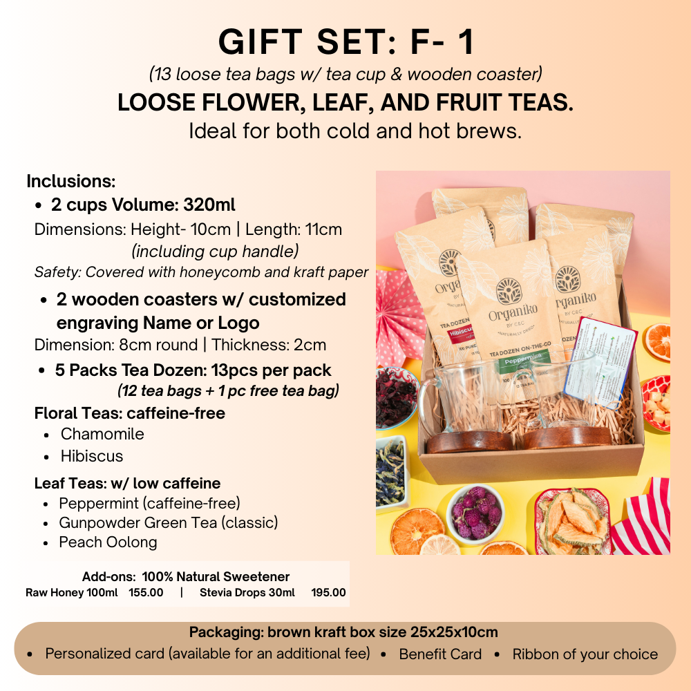 Gift Set Tea Special Wooden Coasters with Customized Engraving Name or Logo for Every Occasion