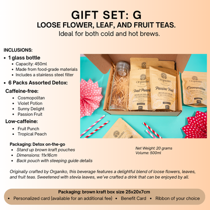 Gift Set F, G, H Big Boxes Tea Set Special for Every Occasion
