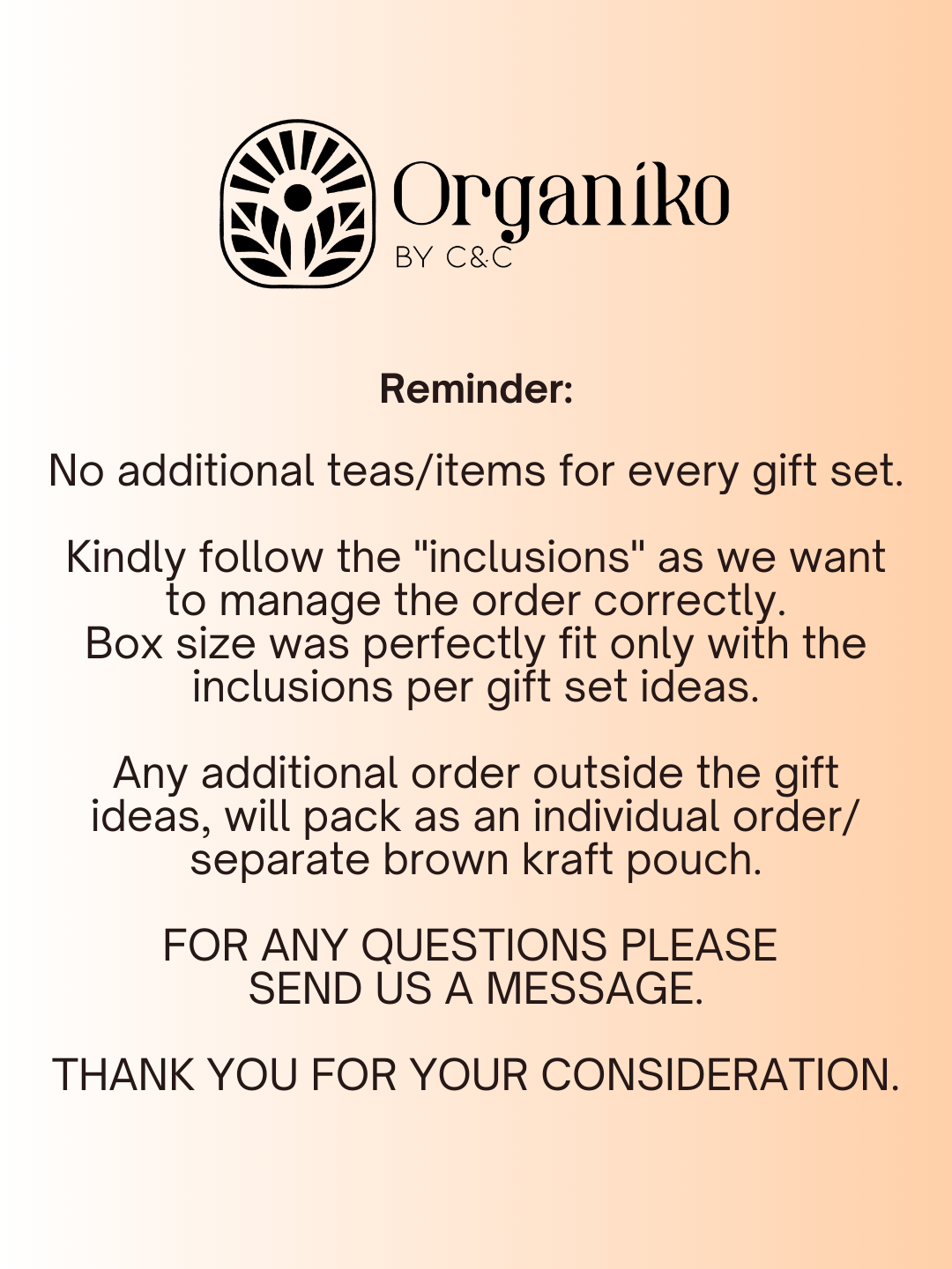 Gift Set A, B, C, D, E Tea Set Special for Every Occasion