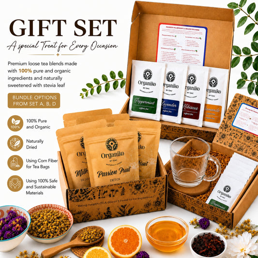 Gift Set Bundle of Tea Special 10 Boxes of A B or D for Every Occasion
