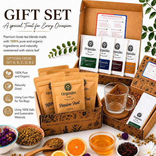 Gift Set A, B, C, D, E Tea Set Special for Every Occasion