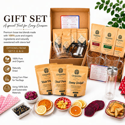 Gift Set F, G, H Big Boxes Tea Set Special for Every Occasion