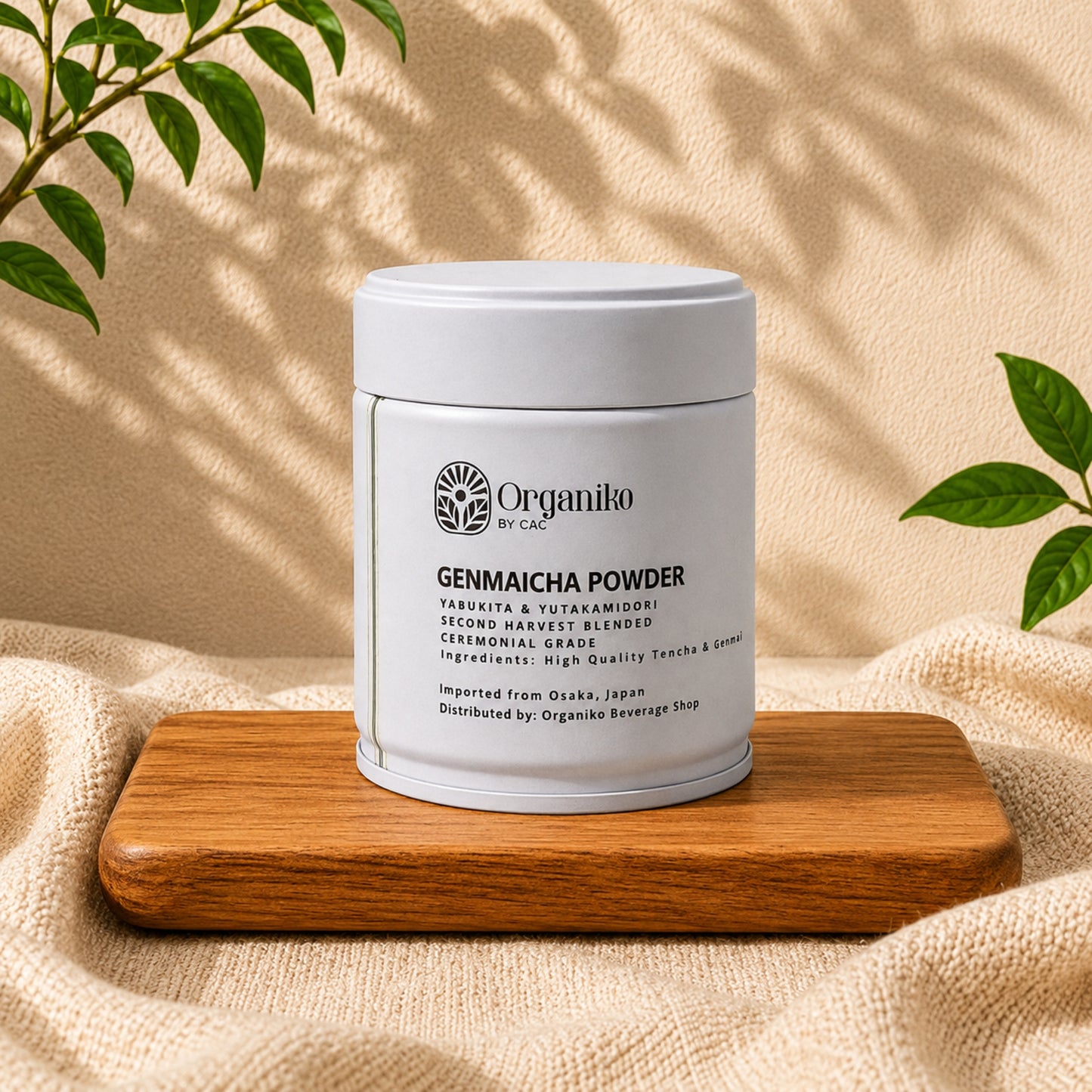 Genmaicha Powder 50 grams Yabukita & Yutakamidori Blended Cultivar Second Harvest